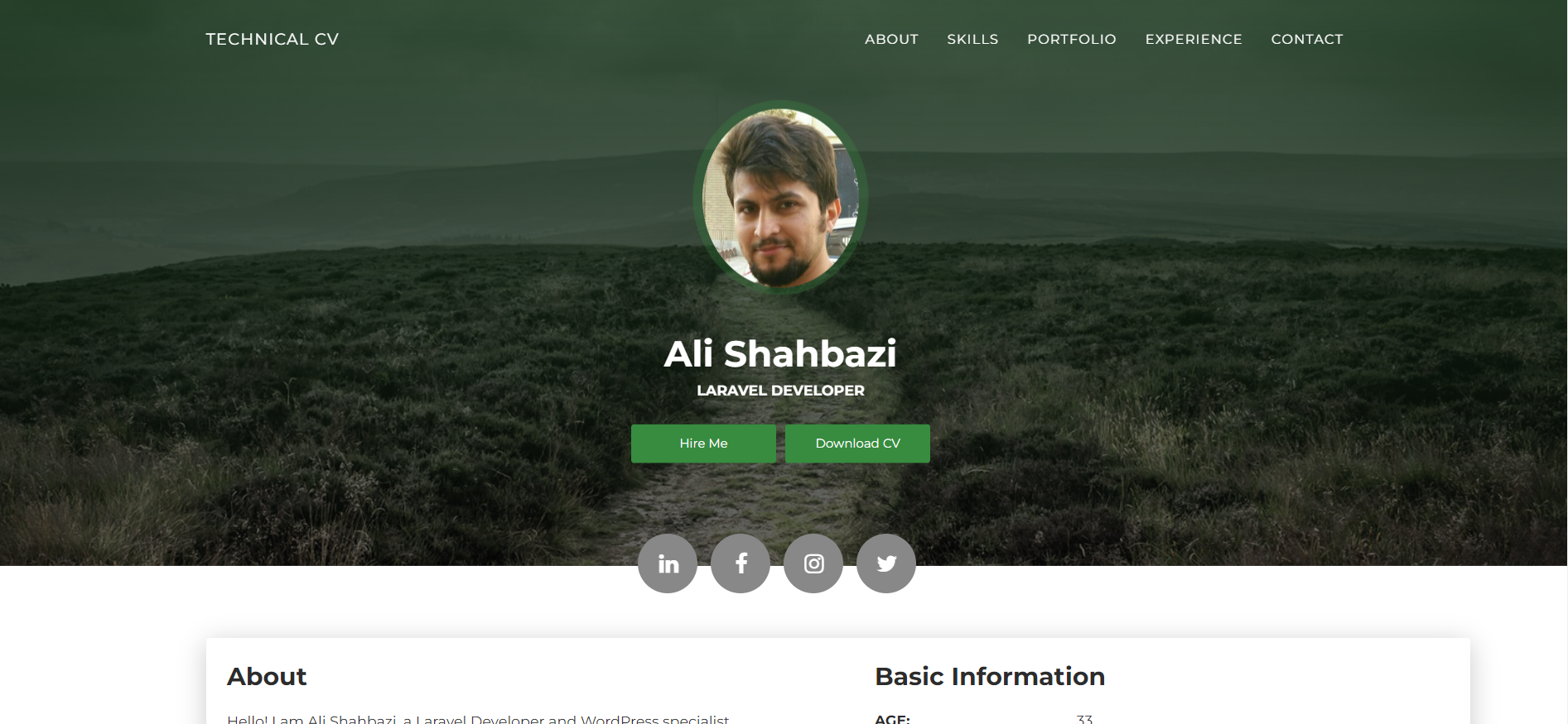 Technical Website